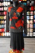 JUPE POIS ET COQUELICOTS OLIVIIER PHILIPS