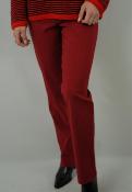 PANTALON DROIT MADE IN SENS BORDEAUX